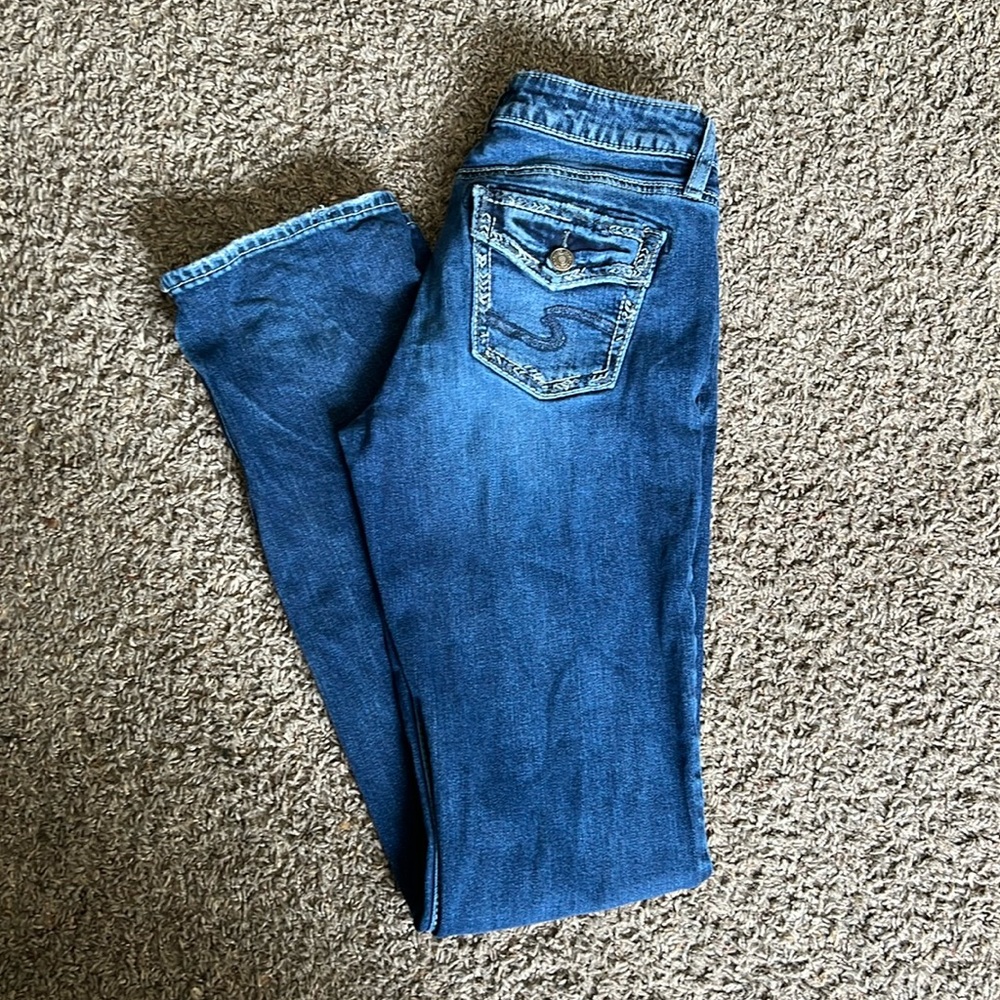 Silver Suki Slim Boot Jean